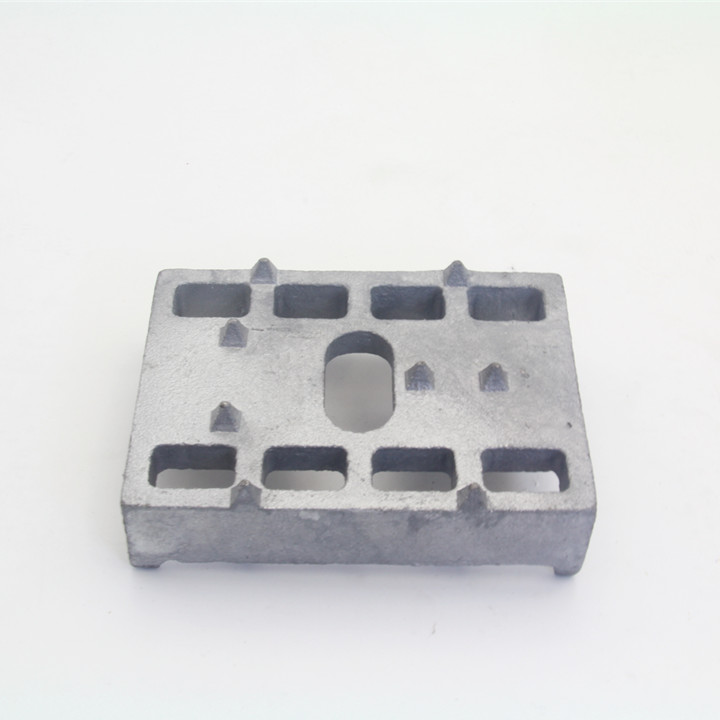 Nodular cast iron zinc-plated pieces