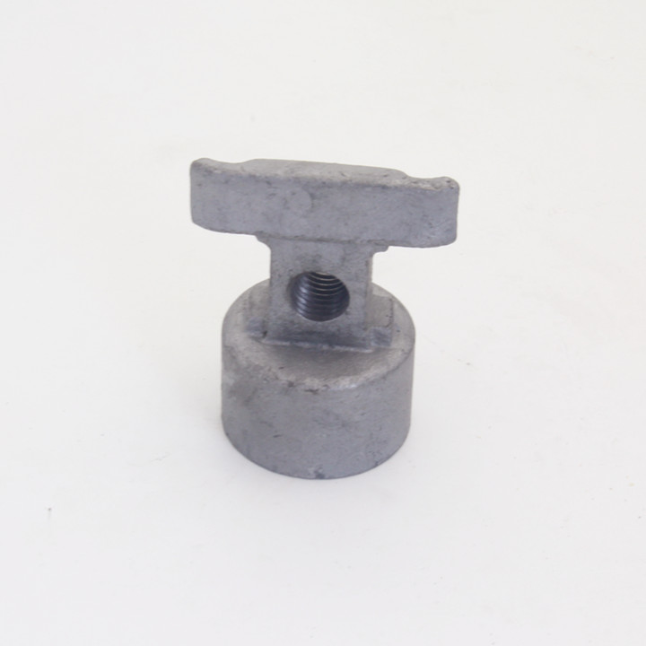 Nodular cast iron zinc-plated pieces