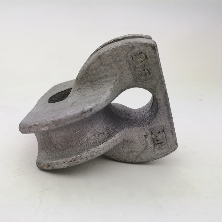 Nodular cast iron zinc-plated pieces