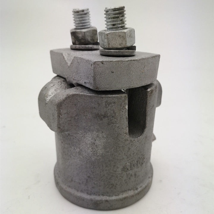 Nodular cast iron zinc-plated pieces